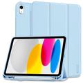 Custodia Folio Tri-Fold Tech-Protect SmartCase Pen per iPad (2022) - Azzurra