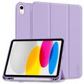 Custodia Folio Tri-Fold Tech-Protect SmartCase Pen per iPad (2022) - Viola