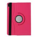 Custodia a Libro Rotante 360 per iPad Air 11 (2024) - Rosa neon