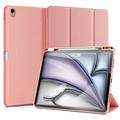 Custodia Smart Folio Tri-Fold Dux Ducis Domo per iPad Air 13 (2024) - Rosa