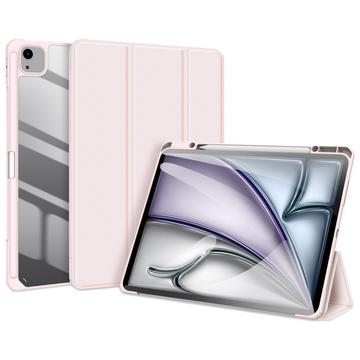 Custodia Smart Folio Tri-Fold Dux Ducis Toby per iPad Air 13 (2024) - Rosa Chiaro