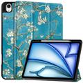 Custodia Smart Folio serie Tri-Fold per iPad Air 13 (2025) - Fiori bianchi