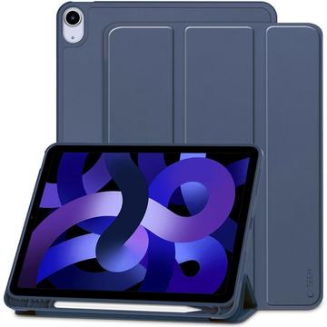 iPad Air 2020/2022/2024 Tech-Protect SmartCase Pen Custodia Folio Tri-Fold - Blu scuro