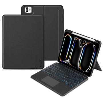 Custodia per iPad Pro 11 (2024) Tech-Protect SmartCase Mag Pen Bluetooth Keyboard - Nera