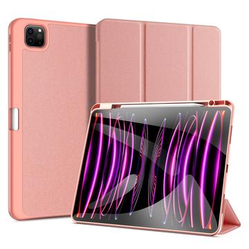 Custodia Smart Folio Tri-Fold Dux Ducis Domo per iPad Pro 13 (2024) - Rosa