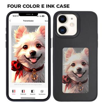 Custodia InkZone DIY E-Ink NFC per iPhone 11 - Nero