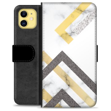 Custodia a Portafoglio Premium per iPhone 11 - Marmo Astratto