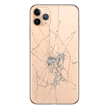 iPhone XS Back Cover Repair - Glass Only - Black