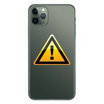 Riparazione del Copribatteria per iPhone XS - incl. cornice - Nero