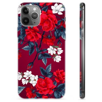 Custodia in TPU per iPhone 11 Pro Max - Fiori vintage