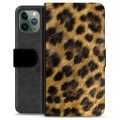 Custodia a Portafoglio Premium per iPhone 11 Pro - Leopardo