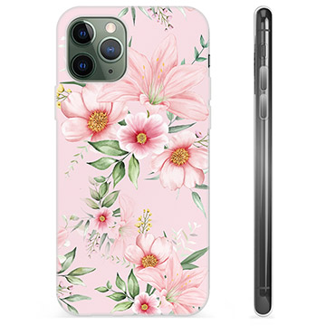 iPhone 11 Pro Custodia TPU - Fiori ad Acquerello