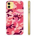 Custodia in TPU per iPhone 11 - Rosa mimetico