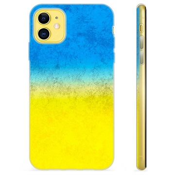 Custodia in TPU per iPhone 11 Bandiera Ucraina - Bicolore