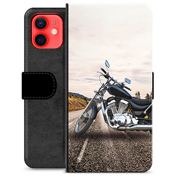 Custodia a Portafoglio Premium per iPhone 12 mini - Moto