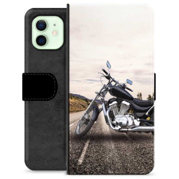 Custodia a Portafoglio Premium per iPhone 12 - Moto