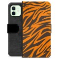 Custodia a Portafoglio Premium per iPhone 12 - Tigre