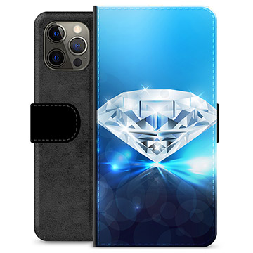 Custodia a Portafoglio Premium per iPhone 12 Pro Max - Diamante