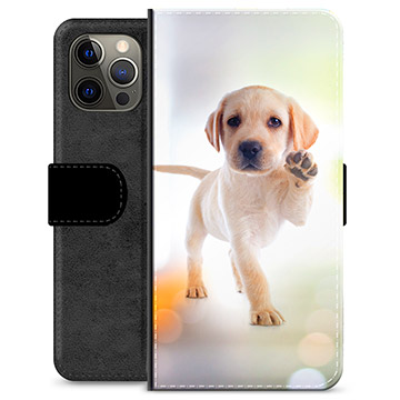 Custodia a Portafoglio Premium per iPhone 12 Pro Max - Cane