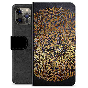 Custodia a Portafoglio Premium per iPhone 12 Pro Max - Mandala