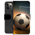 Custodia a Portafoglio Premium per iPhone 12 Pro Max - Calcio
