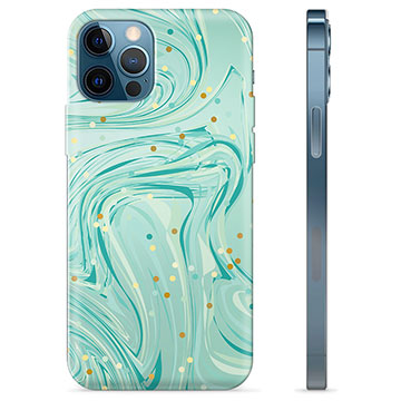 Custodia in TPU per iPhone 12 Pro - Verde Menta