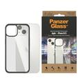 iPhone 13/14/15 PanzerGlass ClearCase Antibacterial Case - Black / Clear