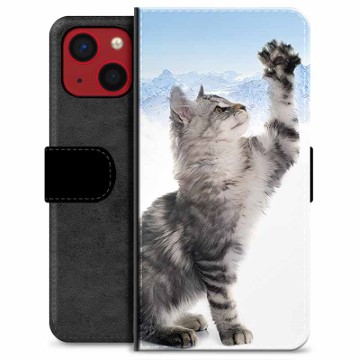 Custodia Portafoglio Mini Premium per iPhone 13 - Cat