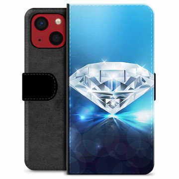 Custodia a Portafoglio Premium Mini per iPhone 13 - Diamante