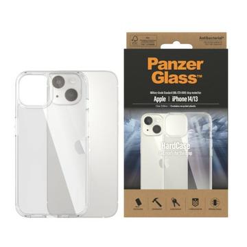 Custodia antibatterica PanzerGlass HardCase per iPhone 13/14 - Trasparente