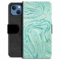 Custodia a Portafoglio Premium per iPhone 13 - Verde Menta