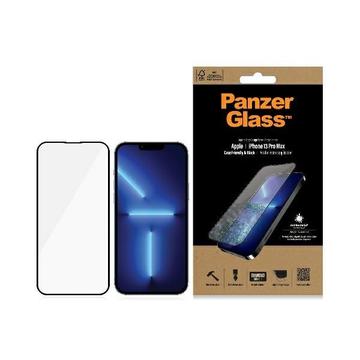 Salvaschermo PanzerGlass E2E Case Friendly per iPhone 13 Pro Max - Nero