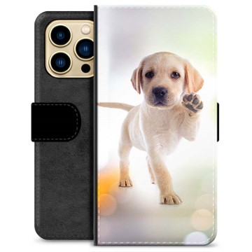 Custodia a Portafoglio Premium per iPhone 13 Pro Max - Cane