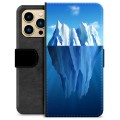 Custodia a Portafoglio Premium per iPhone 13 Pro Max - Iceberg