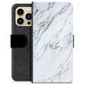 Custodia a Portafoglio Premium per iPhone 13 Pro Max - Marmo