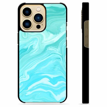 Cover protettiva per iPhone 13 Pro Max - Marmo blu