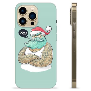 Custodia in TPU per iPhone 13 Pro Max - Babbo Natale moderno