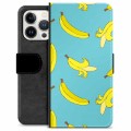 Custodia a Portafoglio Premium per iPhone 13 Pro - Banane