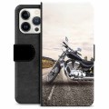 Custodia a Portafoglio Premium per iPhone 13 Pro - Moto