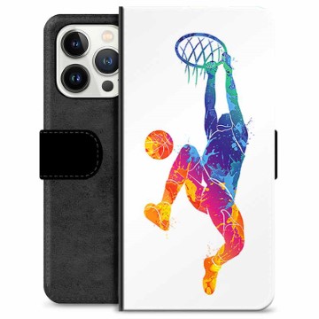 Custodia a Portafoglio Premium per iPhone 13 Pro - Slam Dunk