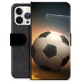 Custodia a Portafoglio Premium per iPhone 13 Pro - Calcio