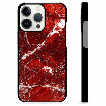 Cover protettiva per iPhone 13 Pro - Marmo rosso