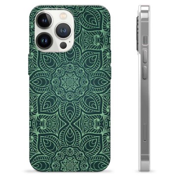 iPhone 13 Pro Custodia TPU - Mandala Verde