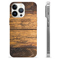 Custodia in TPU per iPhone 13 Pro - Legno