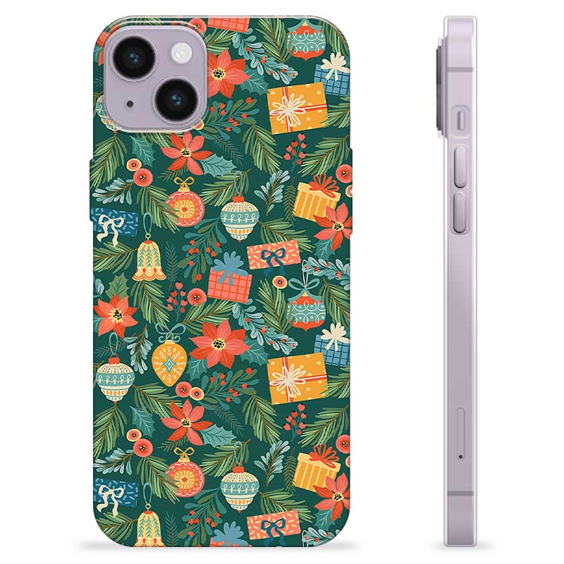 iPhone 14 Plus Custodia TPU - Decorazioni Natalizie