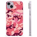 iPhone 14 Plus Custodia TPU - Camuflage Rosa