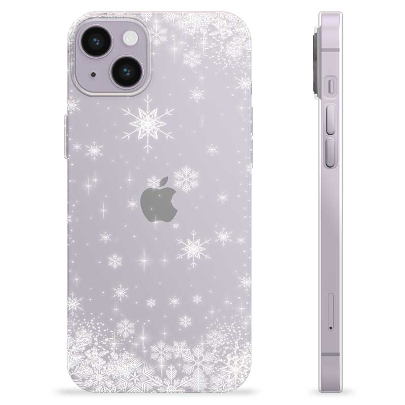 iPhone 14 Plus Custodia TPU - Fiocchi di Neve