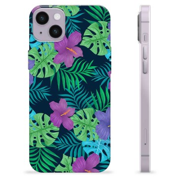 iPhone 14 Plus Custodia TPU - Fiore Tropicale