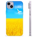 Custodia in TPU per iPhone 14 Plus Ucraina - Campo di grano