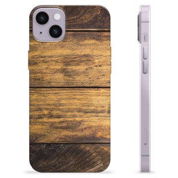 iPhone 14 Plus Custodia TPU - Legno